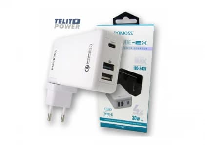 ROMOSS Power CUBE-EX Tip C & USB 3-Port Power adapter ROMOSS Power CUBE-EX Tip C & USB 3-Port Power adapter