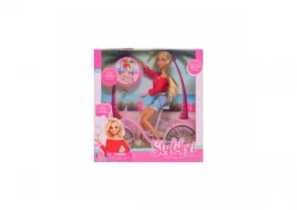 STYLIFY FASHION LUTKA SA BICIKLOM, 31CM STYLIFY FASHION LUTKA SA BICIKLOM, 31CM