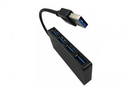 UHB-U3P4-03 ** Gembird HUB 4 USB3.0 4-port, storage speed 5Gbps, black (alt. UHB-U3P4-05 559) UHB-U3P4-03 ** Gembird HUB 4 USB3.0 4-port, storage speed 5Gbps, black (alt. UHB-U3P4-05 559)