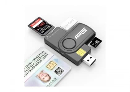 USB SAMTEC SMT-610 Smart Card Reader (62883) USB SAMTEC SMT-610 Smart Card Reader (62883)