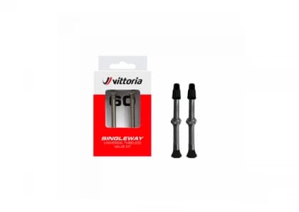 *Vittoria Tubeless Singleway ventili, Medenina, 40mm, 2kom *Vittoria Tubeless Singleway ventili, Medenina, 40mm, 2kom