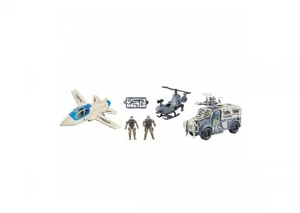 Vojni set vozila - avion, helikopter i kamion Vojni set vozila - avion, helikopter i kamion