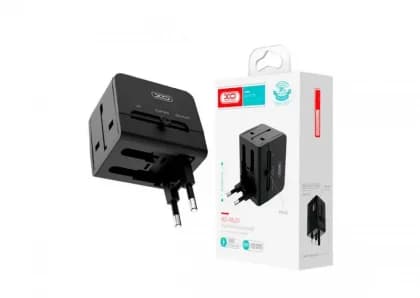 XO Univerzalni punjač WL01 EU,EK,US 6A crni XO Univerzalni punjač WL01 EU,EK,US 6A crni