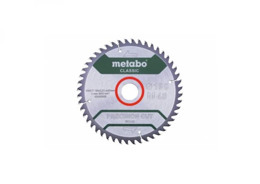 Metabo Sägeblatt 165x1,6/1,0x20 Z36 WZ 15° – Perfekt Für Saubere Holz-Schnitte!